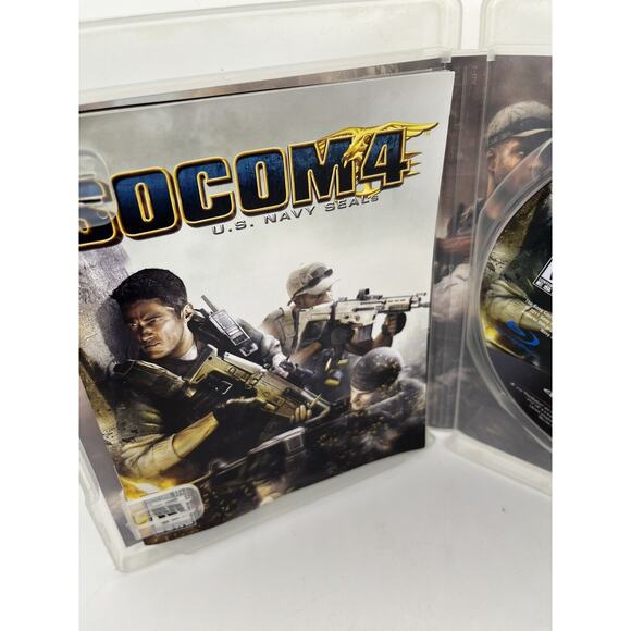 SOCOM 4: U.S. Navy SEALS | PlayStation 3 (PS3), 2010 | CIB | Tested - Picture 7 of 8